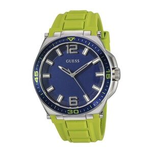 New GUESS Men's Green Sport Watch